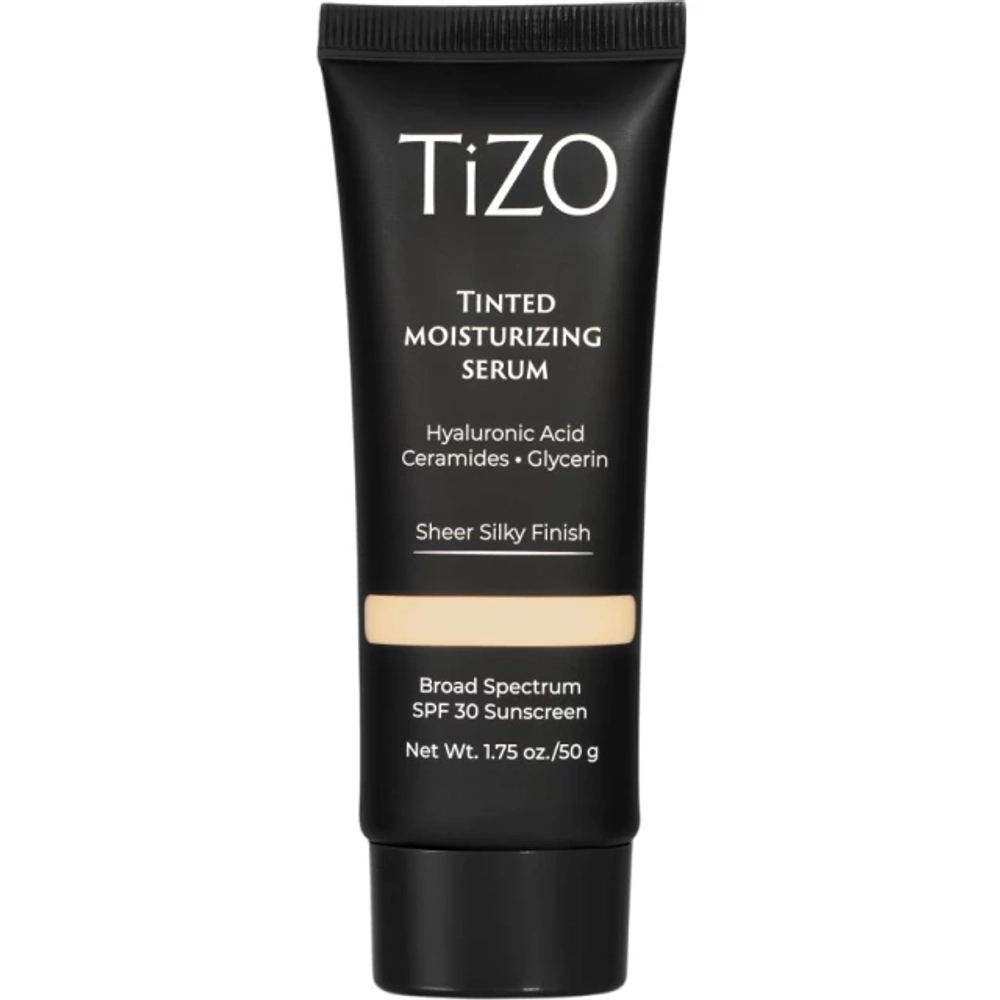 Tinted moisturizing serum | Сыворотка увлажняющая тональная SPF 30 оттенок 02 Light-medium TiZO,50 гр