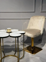 Стул обеденный Ist Casa Лоренсо вращающийся, бежевый