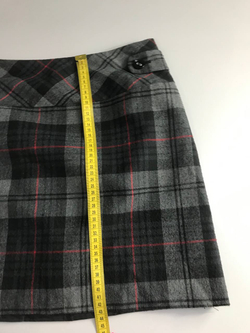 Юбка Zolla в классическую клетку, маркировка М, визуально 46 размер