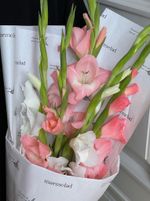 Букет из гладиолусов