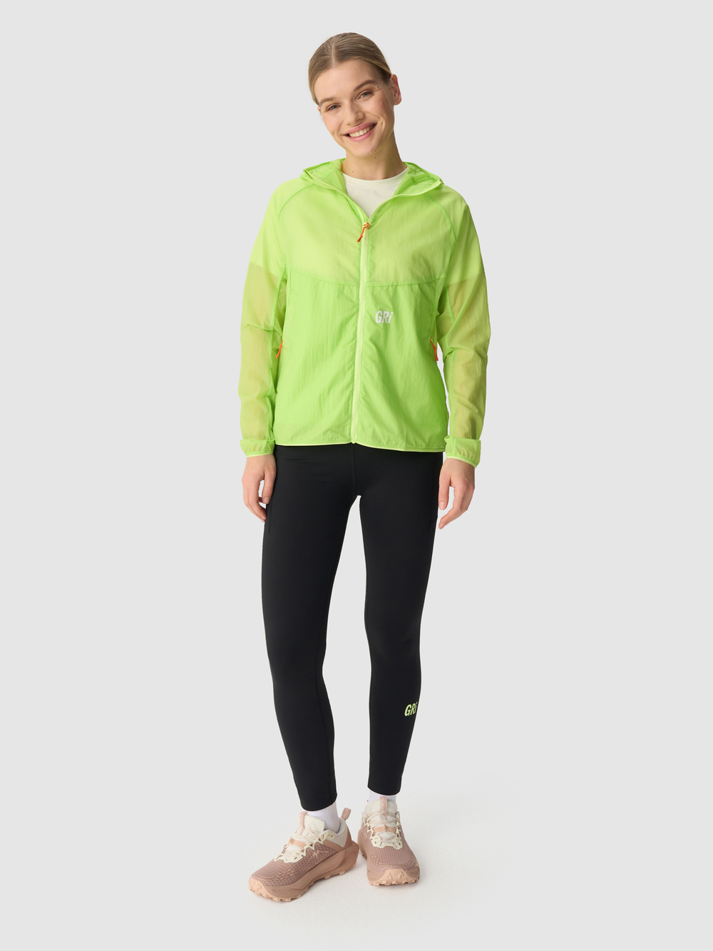 Куртка женская ветрозащитная GRI Ультра яблочная