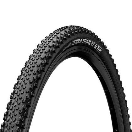Велопокрышка шоссейная CONTINENTAL TERRA TRAIL SHIELDWALL, Черная