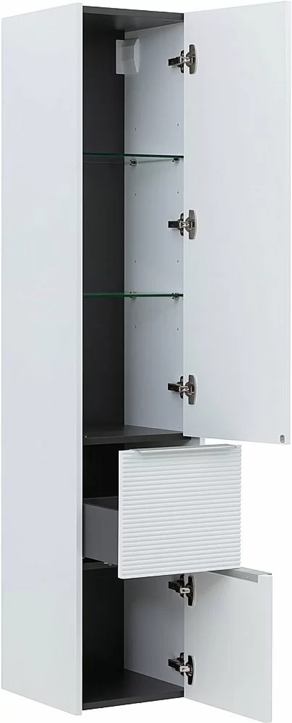 Шкаф-пенал Aquanet Вита 332447 35 белый матовый