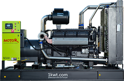 Дизельный генератор MOTOR АД 500-T400 с АВР