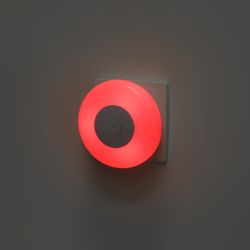 Ночник - светильник светодиодный ЭРА NN-632-SW-W в розетку с выключателем белый | Ночники