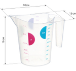 Кувшин мерный 1л М1206