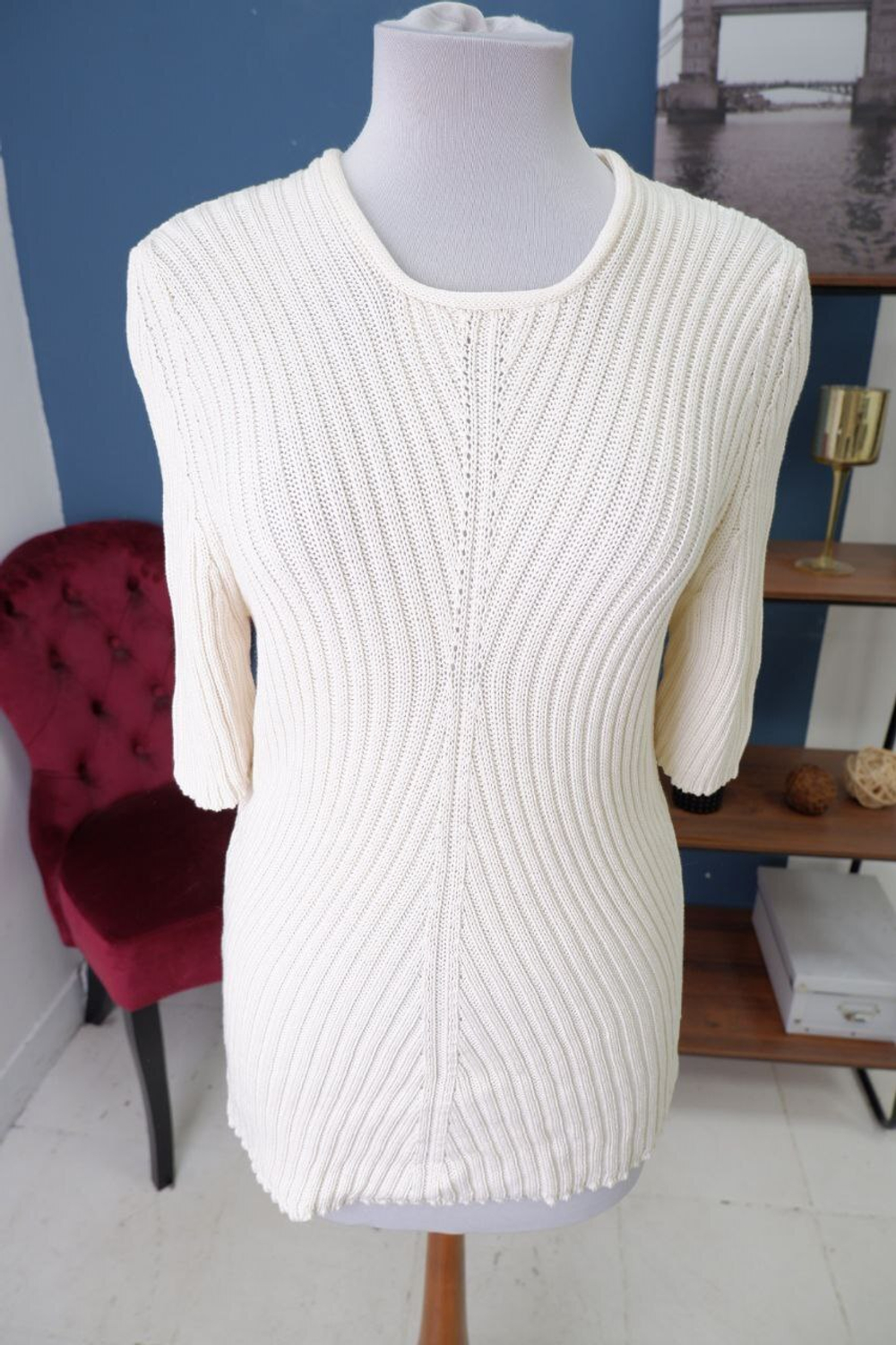 Джемпер молочный 48-50 размер