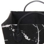 Коробка для хранения с ручками «ИДЕЯДОМА», цвет черный, 31*21*16см (лейбл Селфи)