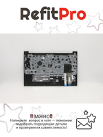 Верхняя панель с клавиатурой (топкейс) для ноутбука Lenovo ThinkPad E15 Gen 2, черная, с подсветкой, раскладка - русская (5M10W64598)