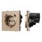 Механизм розетки с USB зарядкой SCT-TENDO-MUAC-PL-GD (230V, 16A) Arlight 054089