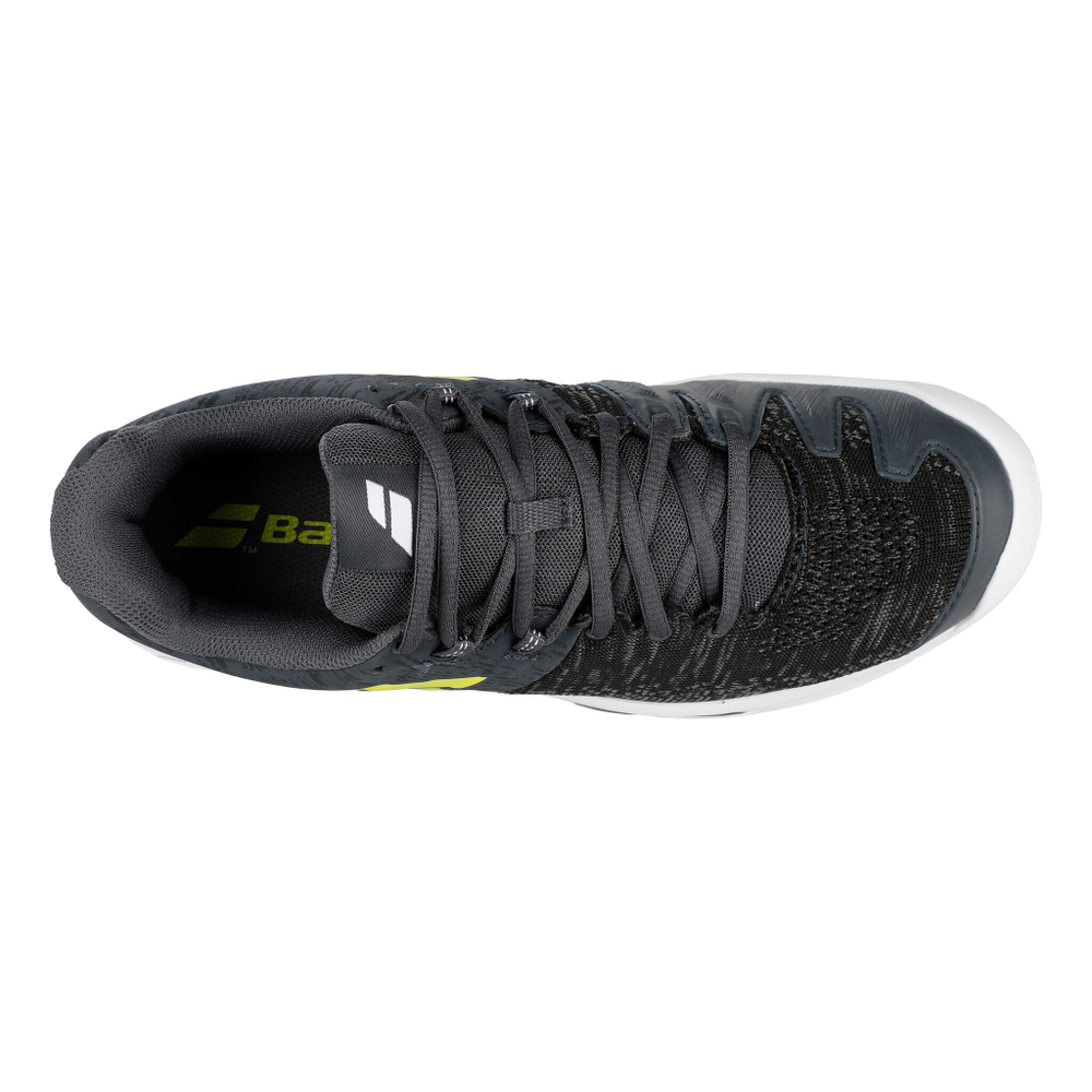 Мужские теннисные кроссовки Babolat Propulse Blast Men - Grey, Neon Yellow