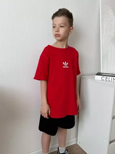 Костюм футболка с шортами летний