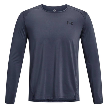 Мужская теннисная футболка теннисная Under Armour Armourprint Long Sleeve - gray