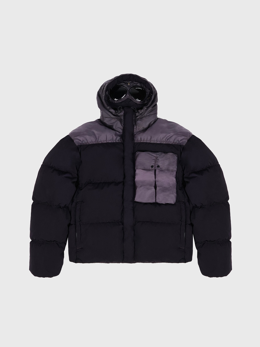 Пуховик C.P. Company Eco Chrome-R Mixed Google Down Jacket Black
