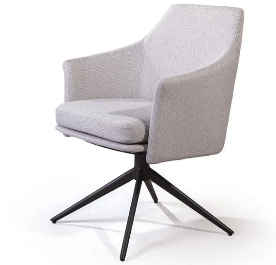 Крутящееся кресло Ben светло-серое