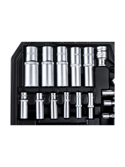 Набор автомобильного инструмента Gigant 143 предмета, Сталь Cr-V, GAS 143