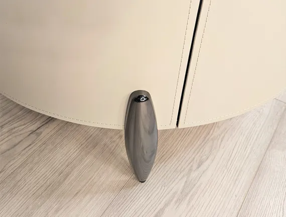 Комплект из 2 журнальных столиков JY-481, Ø80 и Ø45 см