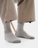 Носки Anteater Low Green Logo серые