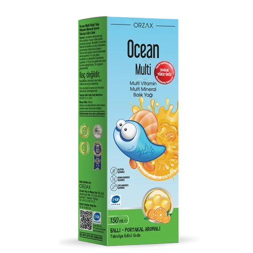 Orzax Ocean Multi Fish Oil orange 150ml