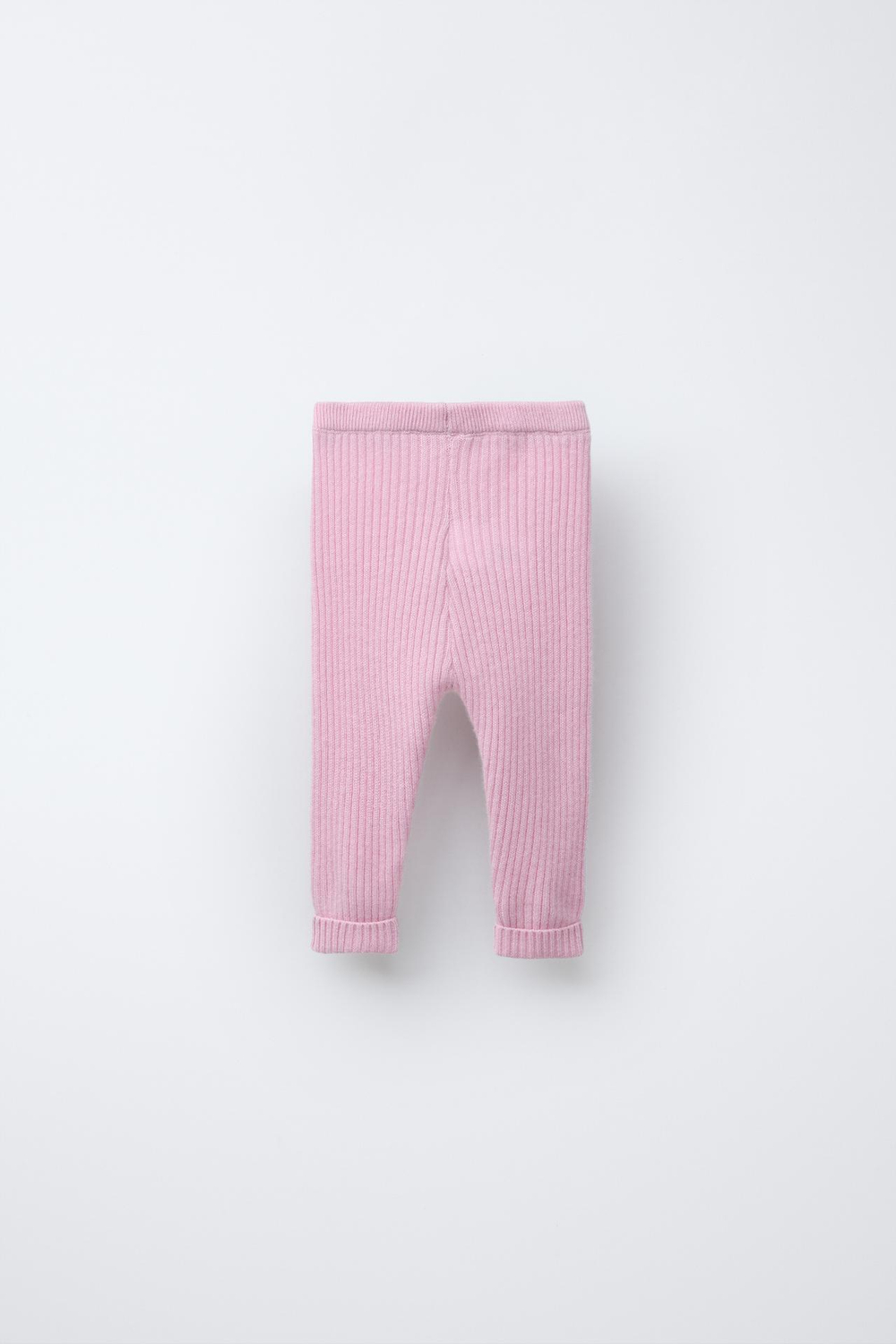 ZARA ЛЕГИНСЫ ИЗ 100% КАШЕМИРА, РОЗОВЫЙ