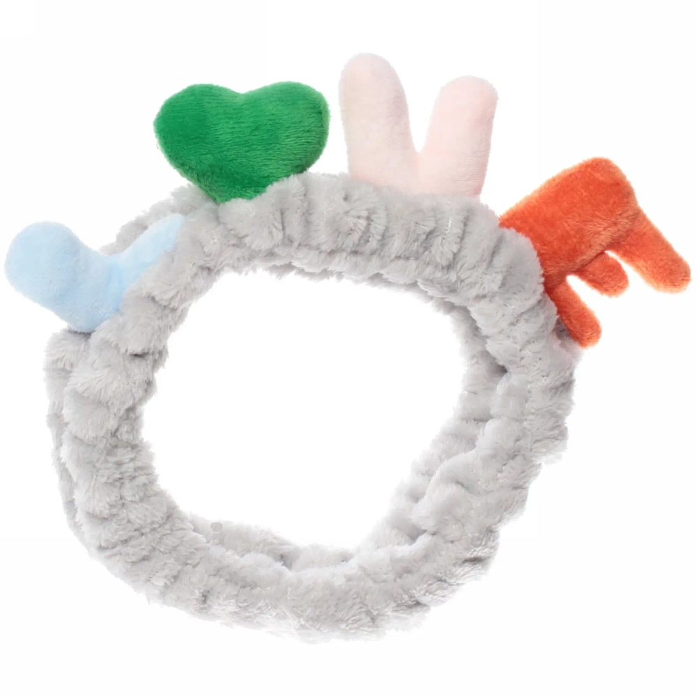 Повязка на голову «Beauty Mapafet- LOVE», 6 цветов, 6*20см