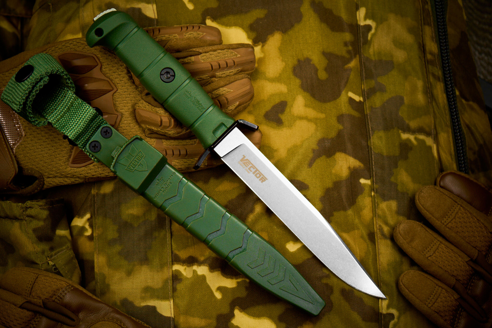 Тактический нож Vector Elmax StoneWash Olive