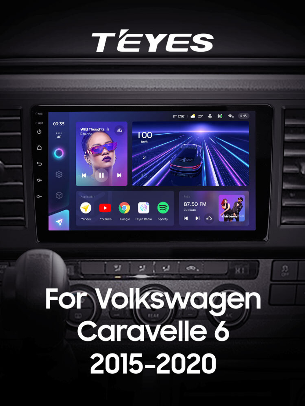 Teyes CC3 9"для Volkswagen Caravelle 2015-2020