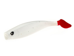 Виброхвост LJ 3D Red Tail Shad 5" (12.7 см), цвет PG35, 3 шт.