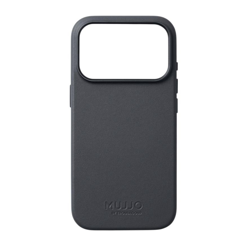 Кожаный чехол MagSafe Mujjo Full Leather Case для iPhone 17 Pro Чехол из натуральной телячьей велюровой цельнозерновой кожи с мелкозернистой фактурой и сенсорной накладкой для Контроллера камеры