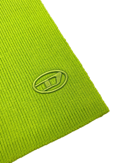 Шарф Diesel K-Coder Logo-Embroidered Knitted Green