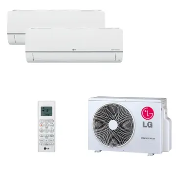 Мультисплит система на 2 комнаты LG PM07SP x 2 / MU2M15