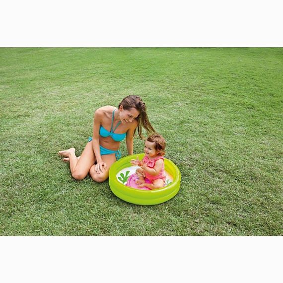 Бассейн Детский надувной 61х15 см от 1-3 лет (59409) INTEX