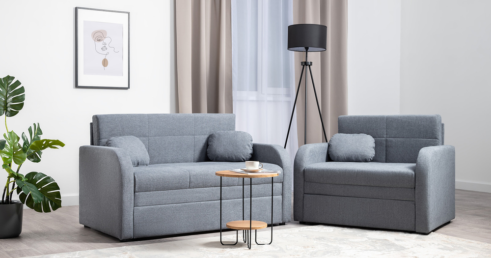 Тео Диван-кровать (120) Danco 995 Серый