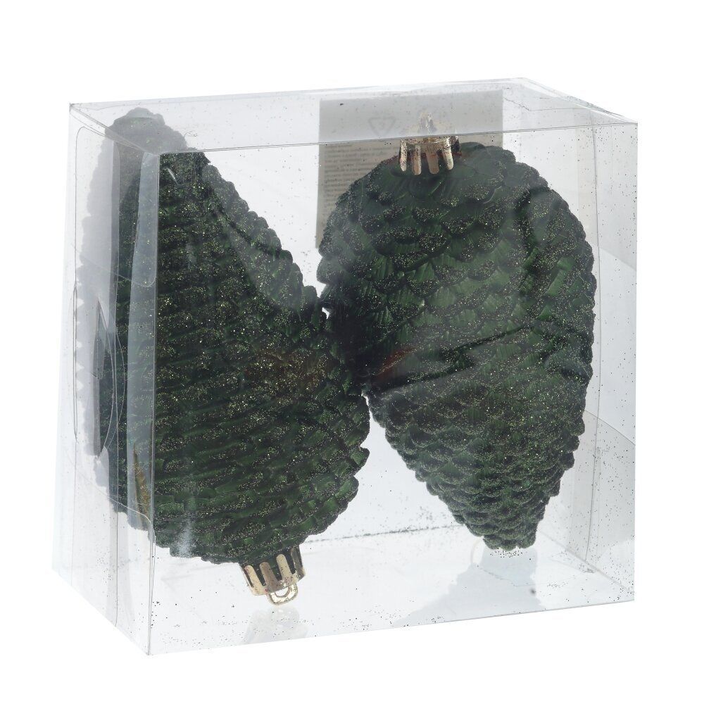 GAEM Набор из 2шт Украшение новогоднее "Шишка", L12 W12 H6,5 см