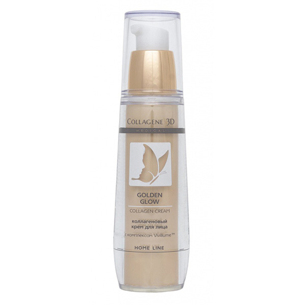 Крем для лица с эффектом сияния Medical Collagene 3D Golden Glow 30мл