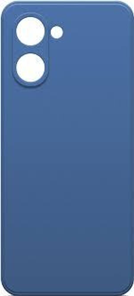 Накладка Realme C33 4G Zibelino Soft Matte синий