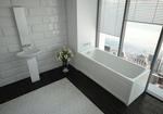 Акриловая ванна 150х70 см Azario Bella AV.0020150 белая
