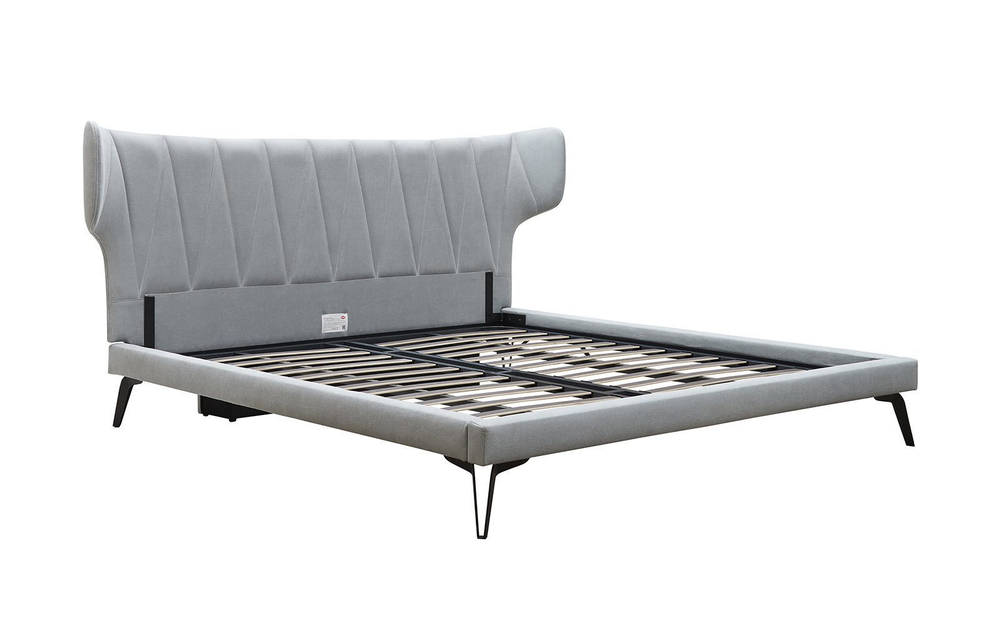 Кровать 1801 серая