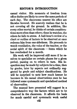 The observation of teaching | Maxwell Charles Robert
