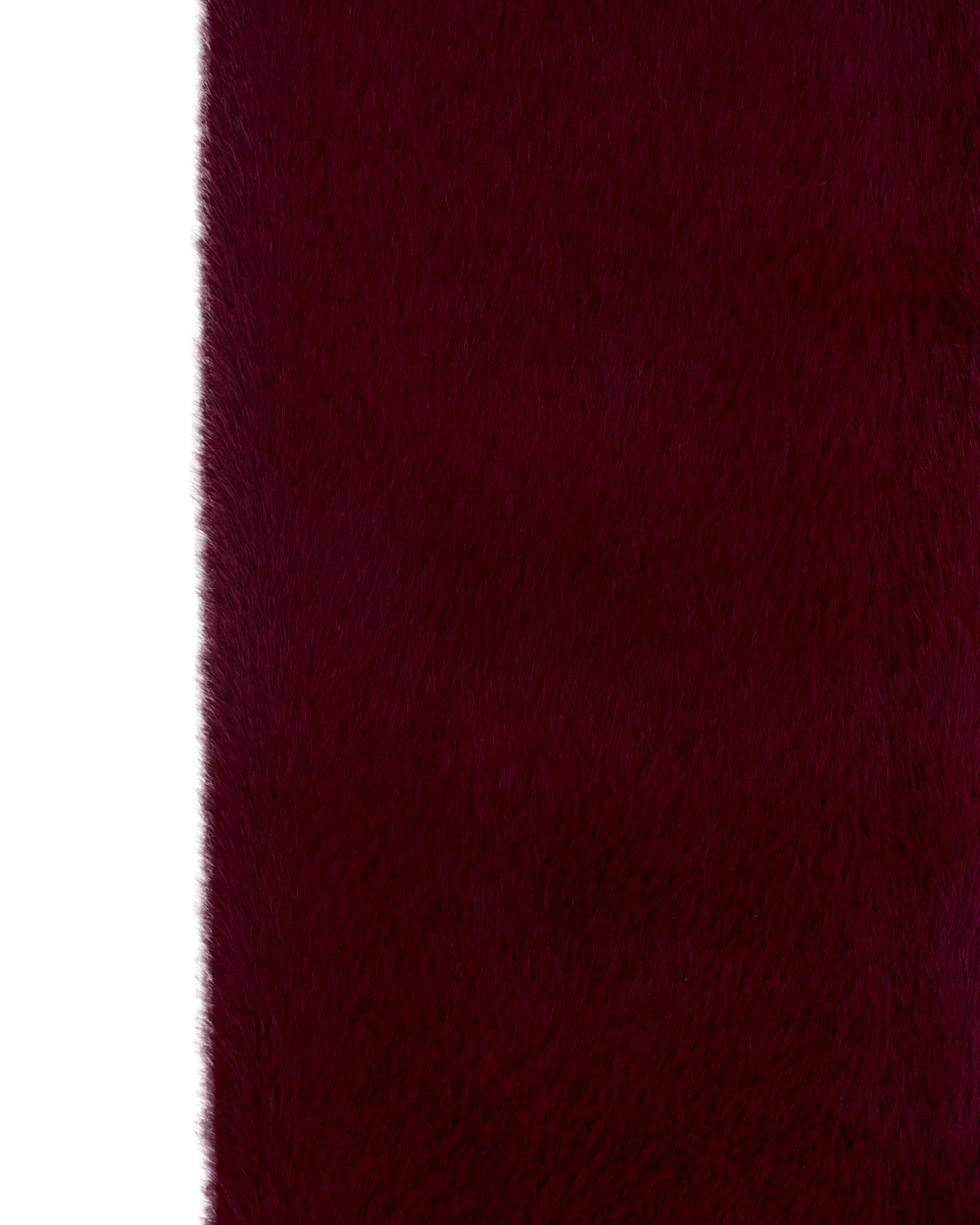 Короткий меховой шарф