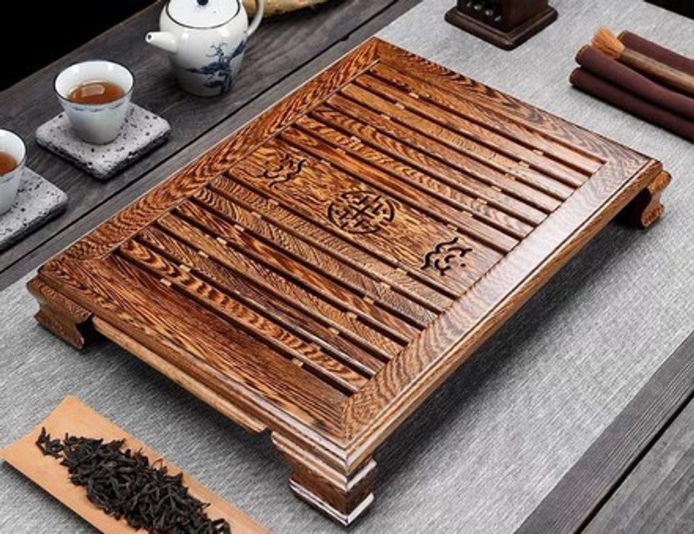 315010 Чабань КУРИНОЕ КРЫЛО "Облако удачи" l=38см, дерево венге, БЕЗ КОРОБКИ