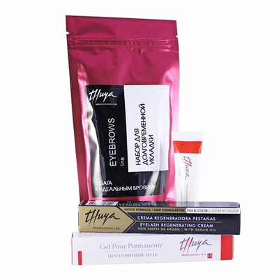 Thuya - Набор для долговременной укладки бровей (с кремовым нейтрализатором)