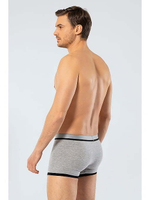 Трусы мужские боксеры. Набор из 2-х штук серый - черный