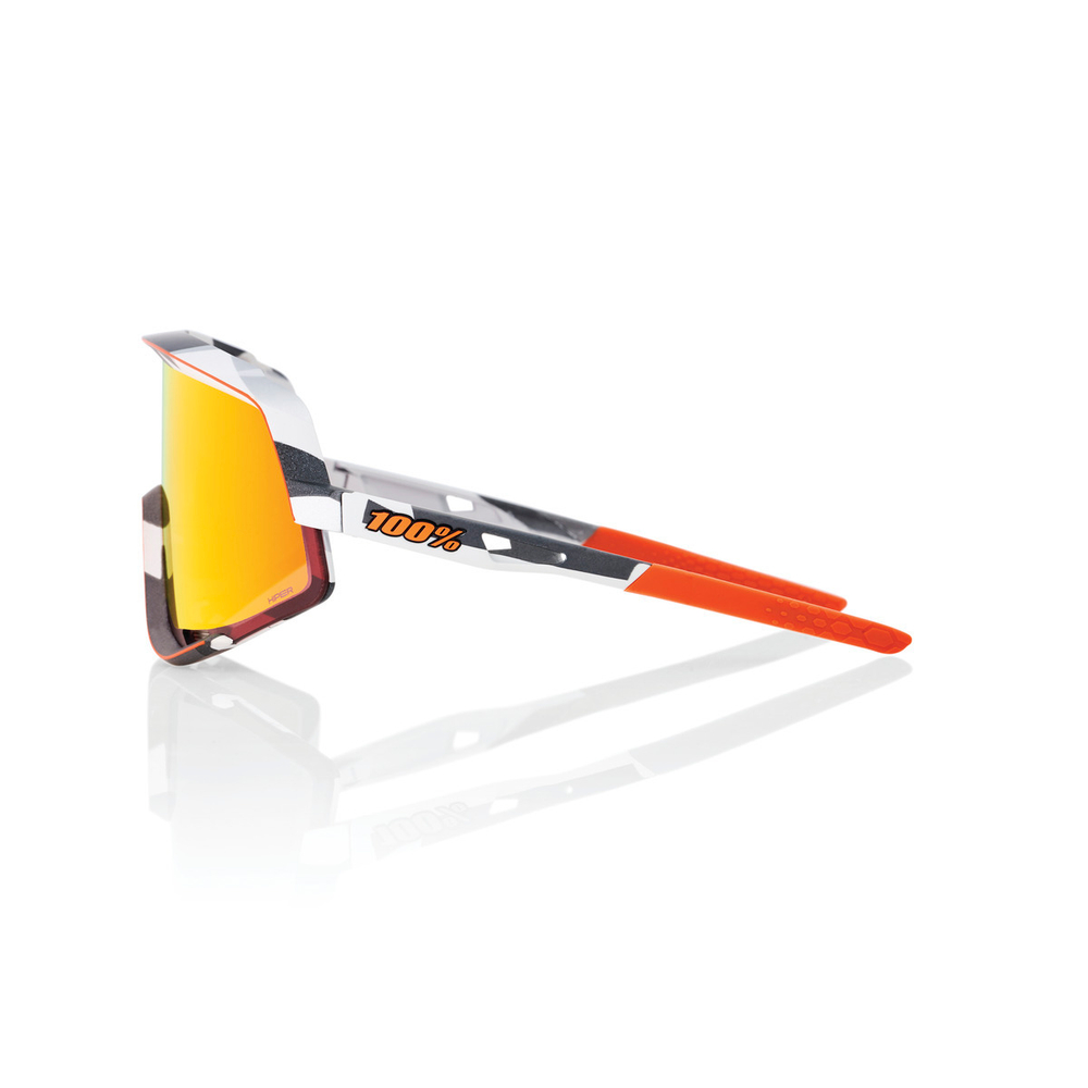 Спортивные очки 100% GLENDALE - Soft Tact Grey Camo - HiPER Red Multilayer Lens