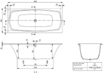 Квариловая ванна Villeroy&Boch My Art 180x80 UBQ180MYA2V-01 без гидромассажа