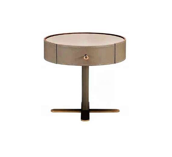 Тумбочка-столик но ножке CT-68, Ø50х48 см