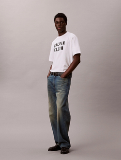 Футболка Calvin Klein Varsity Logo Graphic Relaxed T-Shirt Bright White