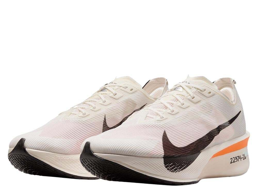 Кроссовки для бега мужские Nike ZoomX Vaporfly Next% 4 Прото Кремово-Оранжевые
