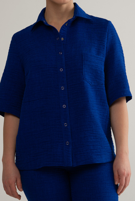 Блузка женская 3251АЕБ, василёк #527Вас093251АЕБ