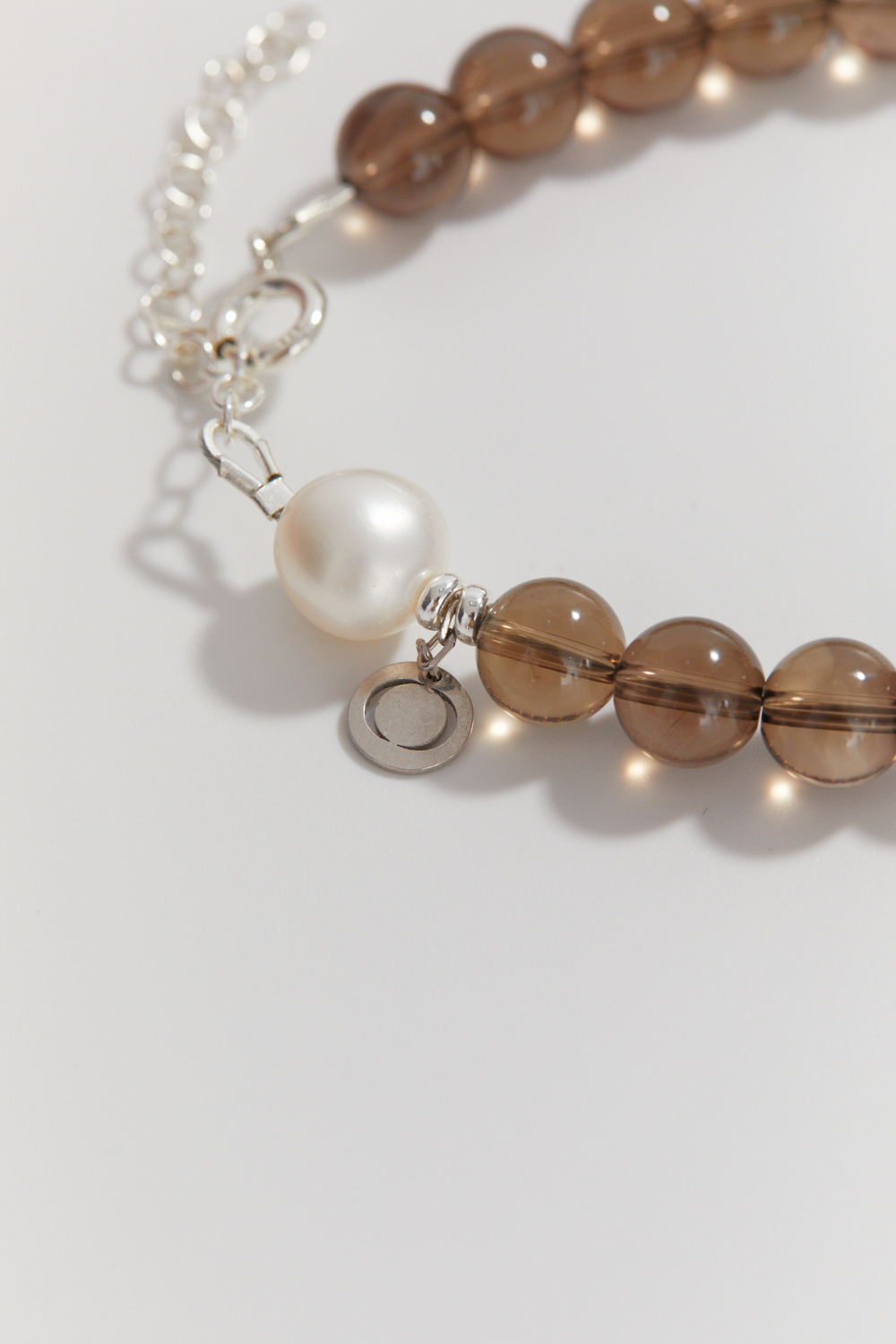 Браслет ROOTED IN LIFE из дымчатого кварца